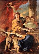Nicolas Poussin St Cecilia oil painting